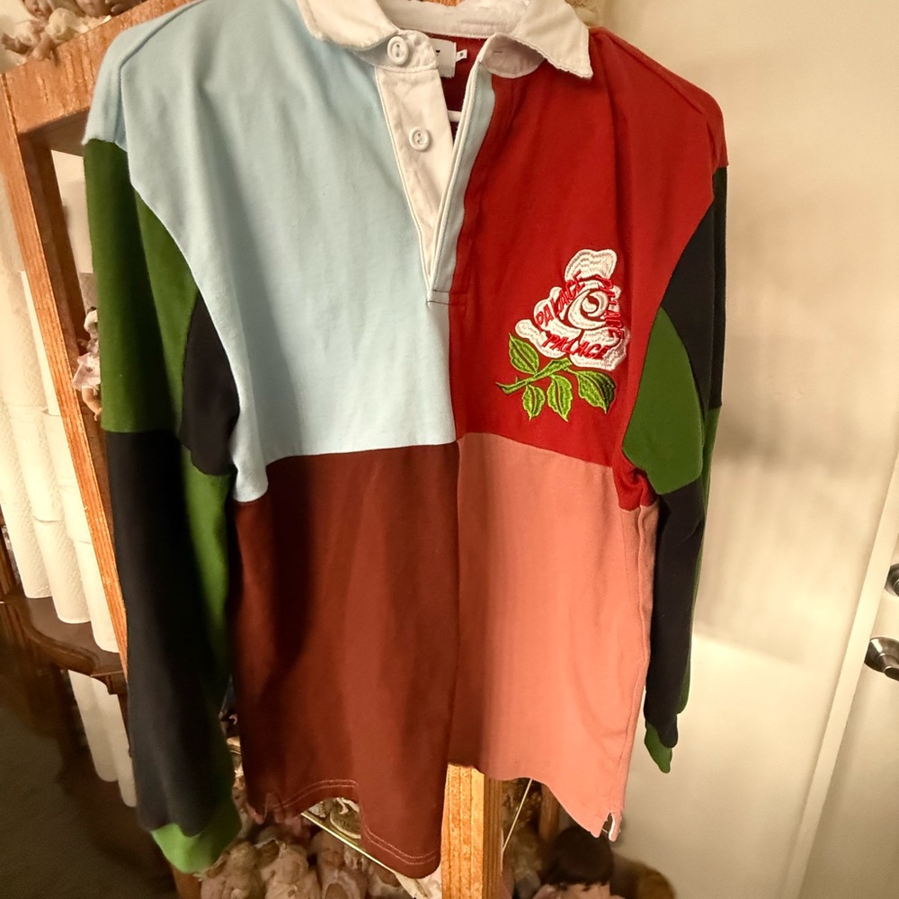 PALACE Rugger Bugger Rugby Shirt Size Small